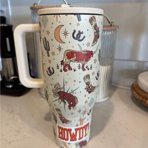 Hydro Jug Howdy Western Themed Travel Mug